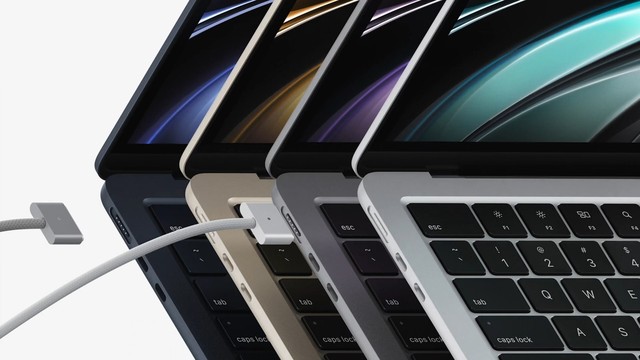 MacBook Air 2022 chính thức: Chip M2 mới, màn hình &quot;tai thỏ&quot; 13.6 inch, giá từ 1199 USD - Ảnh 2.
