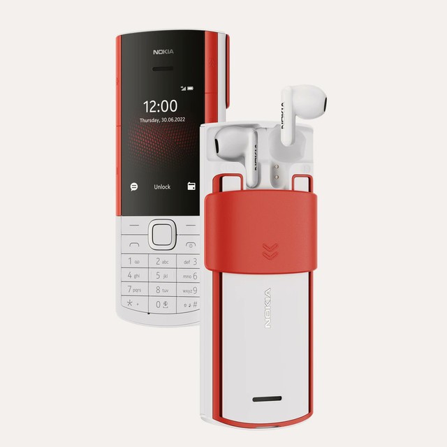 Nokia ra mắt điện thoại &quot;cục gạch&quot; tích hợp tai nghe không dây - Ảnh 1.