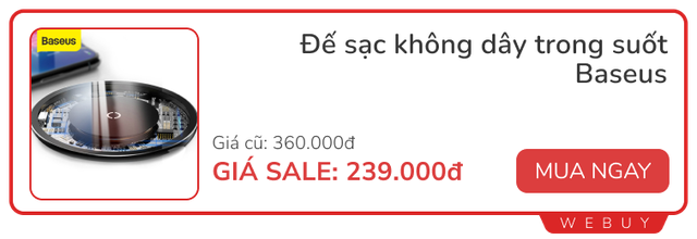 Cuối tháng lương chưa về vẫn tự tin săn sale: 9 phụ kiện loa đài, đồ điện tử giảm gần 50% lại freeship từ nước ngoài - Ảnh 6.