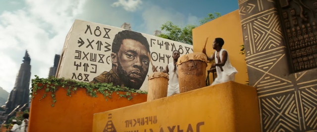 Lý giải ý nghĩa bức bích họa trong trailer Black Panther 2: Lời tri ân xúc động dành cho &quot;Báo Đen&quot; Chadwick Boseman - Ảnh 2.