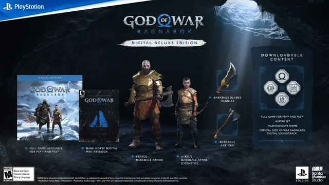 Sony chính thức phát hành God of War Ragnarök vào tháng 11 năm nay, game thủ có thể mua cả búa Thor về trưng bày - Ảnh 3.