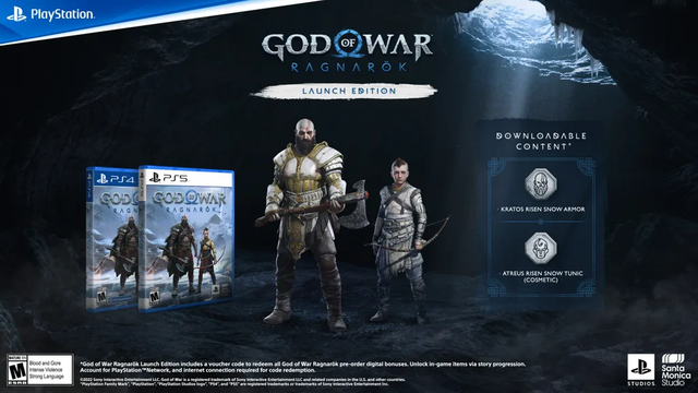 Sony chính thức phát hành God of War Ragnarök vào tháng 11 năm nay, game thủ có thể mua cả búa Thor về trưng bày - Ảnh 2.
