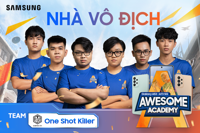 Samsung Awesome Academy vinh danh “chiến thần” One Shot Killer - Ảnh 1.