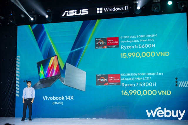 ASUS Vivobook 14X/15X chính thức ra mắt tại Việt Nam: màn hình OLED 2.8K, Core i5 Gen 12 H-Series, pin 70Wh giá từ 17 triệu đồng - Ảnh 13.