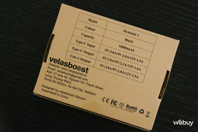 Velasboost Dynamic 1: Pin dự phòng 10,000mAh thương hiệu Việt thiết kế cực gọn, giá chỉ 399,000 đồng - Ảnh 2.