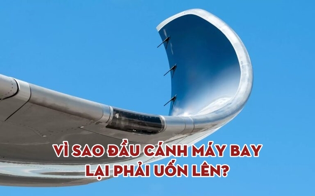 Vì sao máy bay thương mại thường được vuốt cong ở cánh? Chi tiết nhỏ nhưng &quot;có võ&quot; - Ảnh 1.