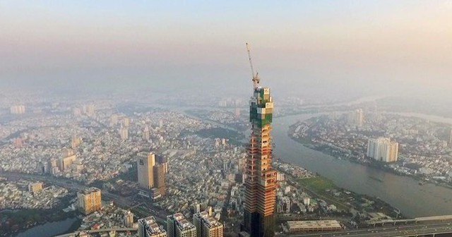 HOT Sale Burj Khalifa Mô hình lắp ráp 3D âm thanh nổi Tòa nhà Landmark Xếp