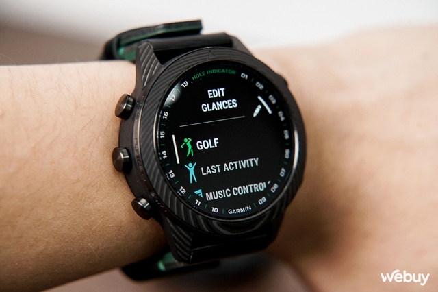Trên tay Garmin MARQ Golfer Carbon Edition giá 80 triệu: Siêu smartwatch đẳng cấp cho người mê đánh gôn- Ảnh 8.