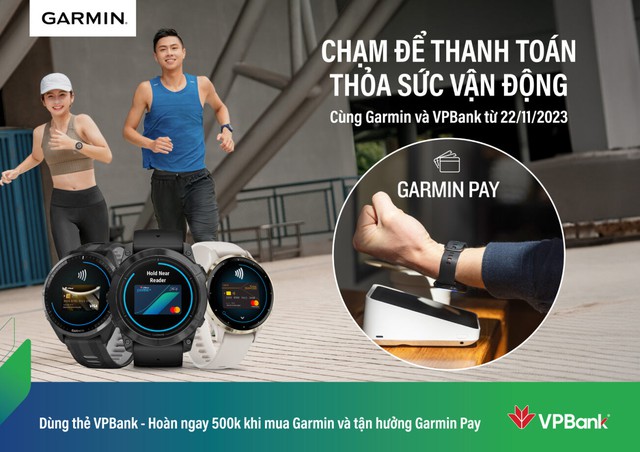 Garmin hợp tác VPBank ra mắt Garmin Pay: Thêm lựa chọn thanh toán 1 chạm siêu đơn giản trên smartwatch- Ảnh 3.