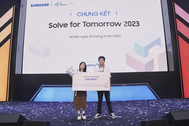 Những khoảnh khắc đáng nhớ tại Chung kết Solve for Tomorrow 2023- Ảnh 18.