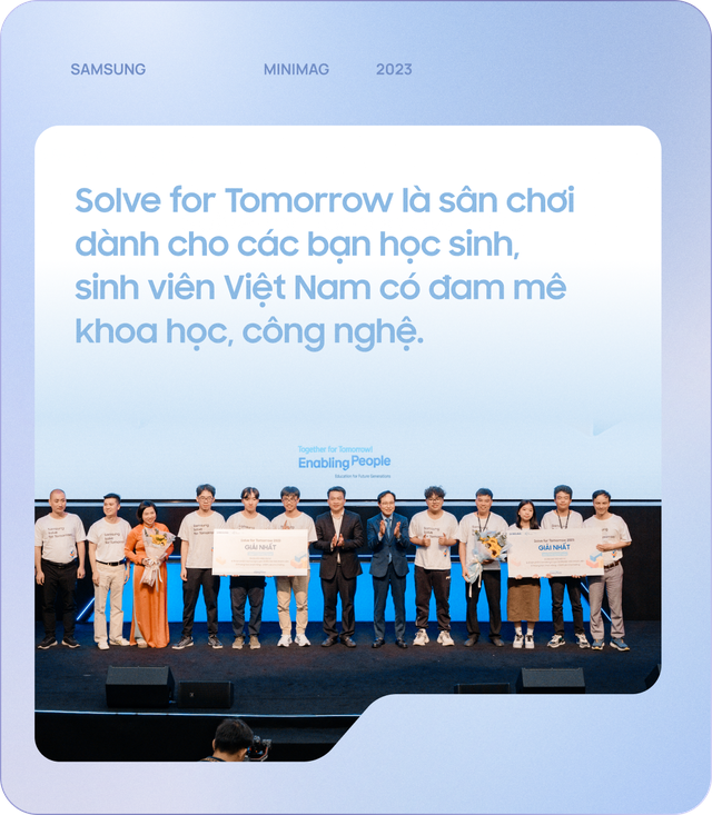 Nỗ lực thúc đẩy sáng tạo cho giới trẻ của Samsung thông qua Solve for Tomorrow- Ảnh 2.