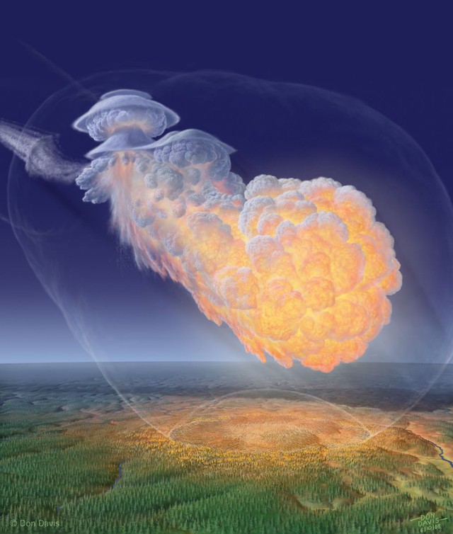 Bí ẩn vụ nổ Tunguska có thể đã có lời giải, nguyên nhân thực chất là hiện tượng thiên thạch trôi dạt - Ảnh 1.