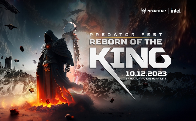 Sự kiện công nghệ Predator Fest 2023 sắp diễn ra: Người tham dự có cơ hội trải nghiệm nhiều sản phẩm gaming cao cấp, gặp KOL, nhận quà khủng- Ảnh 1.