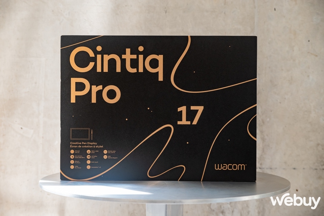 Cận cảnh bảng vẽ Wacom Cintiq Pro 17, bộ công cụ mà dân sáng tạo, thiết kế đồ hoạ “chỉ biết ước”- Ảnh 2.