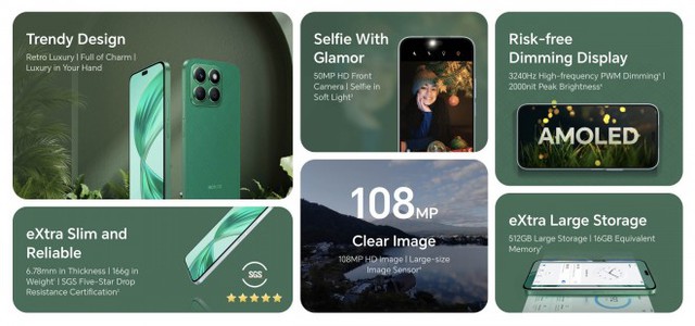 Honor ra mắt điện thoại có màn hình "Dynamic Island" như iPhone, pin 5000mAh, giá chỉ hơn 5 triệu đồng- Ảnh 2.