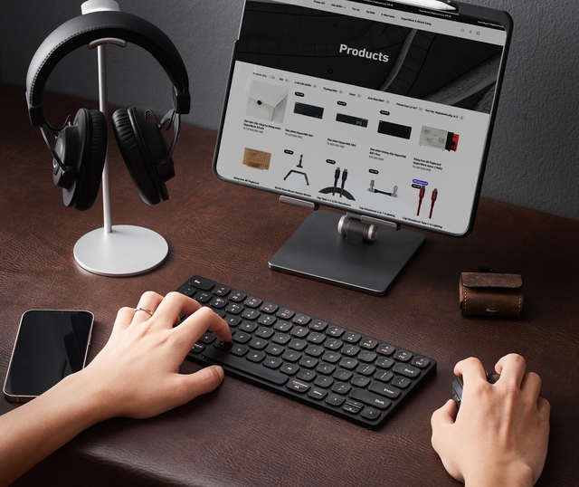 HyperWork ra mắt bàn phím không dây mới: Thiết kế kim loại, pin 5 tháng, giá chỉ hơn 600.000 đồng- Ảnh 1.