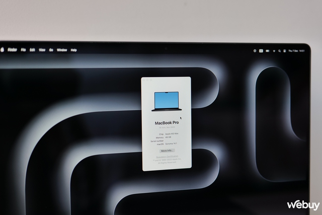 Mở hộp bộ đôi MacBook Pro M3 mới: Có thêm màu đen cực đẹp, hiệu năng vô đối, giá chính hãng từ 39.99 triệu đồng- Ảnh 16.