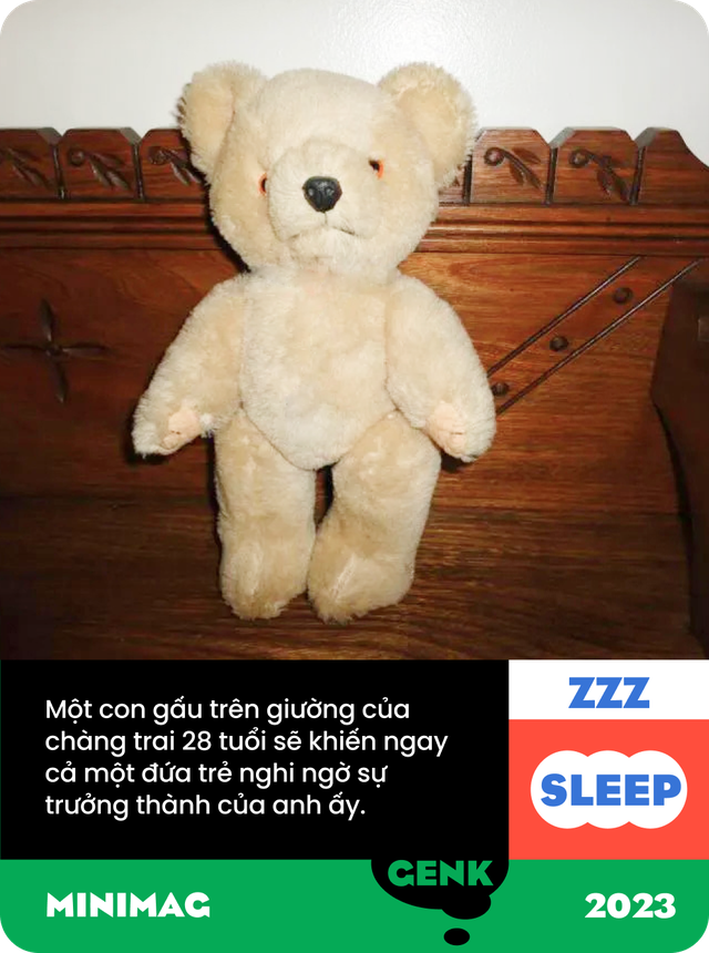 Có ai ở Việt Nam hơn 20 tuổi rồi vẫn còn ngủ với gấu bông không? - Ảnh 1.