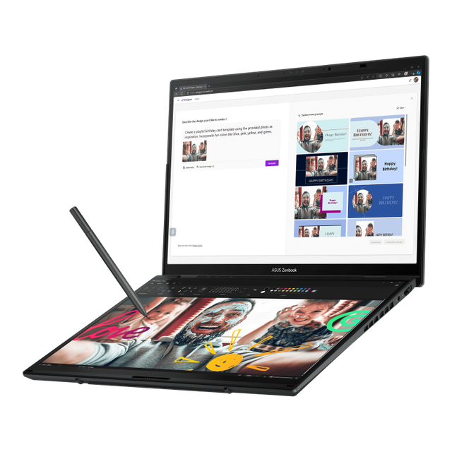 ASUS ra mắt Zenbook Duo 2024: Laptop với 2 màn hình, bàn phím tháo rời, sáng tạo đủ các tư thế làm việc- Ảnh 1.