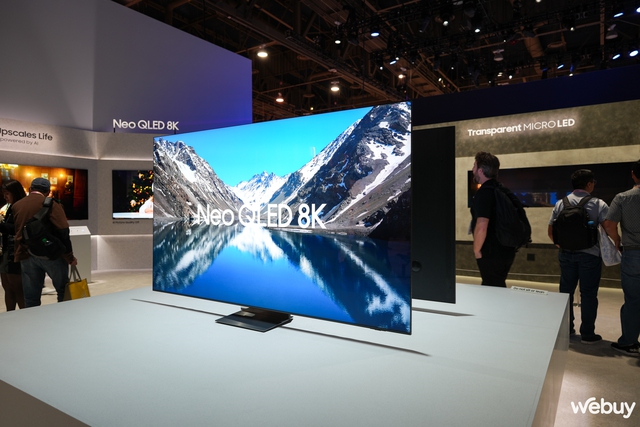 Cận cảnh loạt TV Samsung mới tại CES 2024: Thiết kế ấn tượng, hình âm đẳng cấp, đặc biệt choáng ngợp với mẫu MICRO LED trong suốt- Ảnh 1.