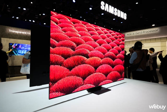 Cận cảnh loạt TV Samsung mới tại CES 2024: Thiết kế ấn tượng, hình âm đẳng cấp, đặc biệt choáng ngợp với mẫu MICRO LED trong suốt- Ảnh 11.