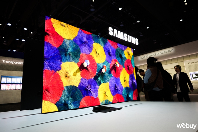 Cận cảnh loạt TV Samsung mới tại CES 2024: Thiết kế ấn tượng, hình âm đẳng cấp, đặc biệt choáng ngợp với mẫu MICRO LED trong suốt- Ảnh 9.