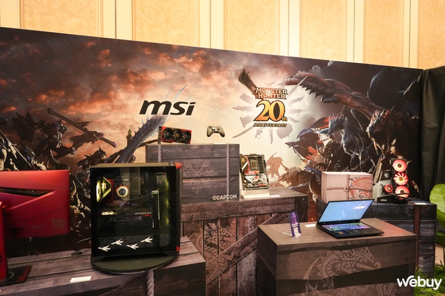 Dạo quanh gian hàng MSI tại CES 2024, phát hiện dòng sản phẩm thu hút không kém cạnh máy chơi game PC cầm tay MSI Claw- Ảnh 14.