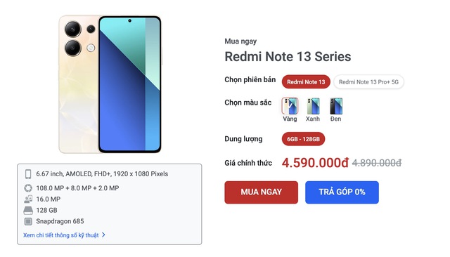 Không còn chiến lược "giá rẻ cấu hình cao", Xiaomi làm gì để bán Redmi Note 13?- Ảnh 5.