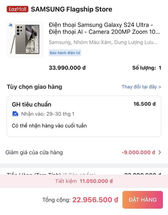 Đây là mức giá tốt nhất của Galaxy S24 Ultra được ghi nhận tại Việt Nam, tuy nhiên mua được không dễ chút nào- Ảnh 2.