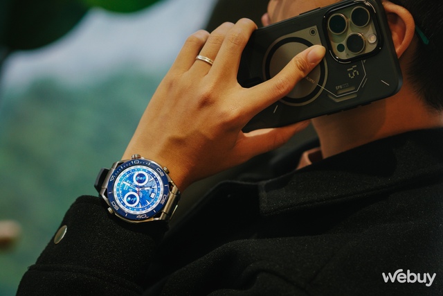 Trải nghiệm Huawei Watch Ultimate: Smartwatch giá 20 triệu của các sếp- Ảnh 1.
