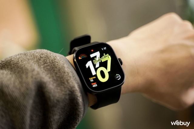 Trên tay Redmi Watch 4: Đẹp sang như Apple Watch, pin 20 ngày, nhiều tính năng, giá chỉ hơn 2 triệu- Ảnh 3.