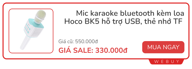 Loa mic hát karaoke chỉ từ 259.000đ, tranh thủ sắm sớm kẻo sát Tết muốn mua cũng không kịp- Ảnh 2.