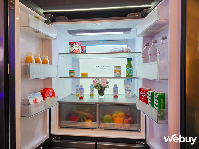 Cận cảnh AQUA ViewFresh: chiếc tủ lạnh dành cho những ai yêu thích phong cách nội thất xi-măng, giá từ 30 triệu đồng- Ảnh 8.