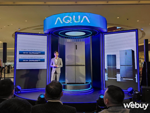 Cận cảnh AQUA ViewFresh: chiếc tủ lạnh dành cho những ai yêu thích phong cách nội thất xi-măng, giá từ 30 triệu đồng- Ảnh 13.