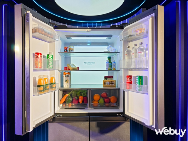 Cận cảnh AQUA ViewFresh: chiếc tủ lạnh dành cho những ai yêu thích phong cách nội thất xi-măng, giá từ 30 triệu đồng- Ảnh 1.