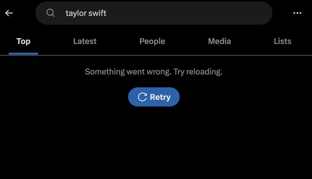 X chặn người dùng tìm kiếm "Taylor Swift" sau loạt ảnh khiêu dâm- Ảnh 1.