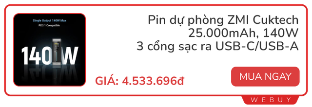 Pin dự phòng 190W gây sốt Indiegogo: Màn OLED, dung lượng 25.000mAh, 2 sạc không dây, 4 cổng ra, giá từ 4.2 triệu- Ảnh 9.