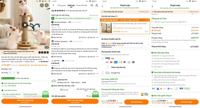 Tải Temu về dùng thử ở Việt Nam: Mẫu mã nhiều, giảm giá mạnh, không ít đánh giá 1 sao, chưa bằng sàn lớn khác ở 2 điểm này- Ảnh 9.