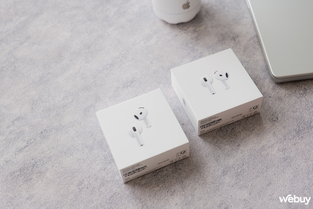 Trên tay AirPods 4 chính hãng: Hai phiên bản, thiết kế gọn nhẹ hơn, chống ồn ổn dù chưa bằng được AirPods Pro, giá từ 3,49 triệu đồng- Ảnh 1.