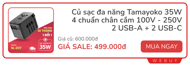 Củ sạc đa năng Mazer InfiniteTravel LinkIF Travel370: Công suất đến 70W, sạc 5 máy cùng lúc, chân cắm dùng được ở 224 nước- Ảnh 17.