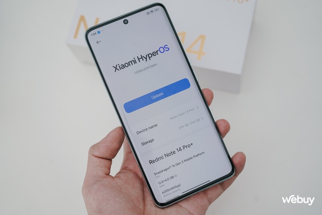 Trên tay Redmi Note 14 Pro+: Điện thoại Xiaomi giá hơn 7 triệu có thiết kế đẹp, camera 50MP, chip Snapdragon 7s Gen 3, pin khủng 6.200mAh- Ảnh 14.