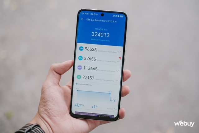 Trên tay smartphone chính hãng giá dưới 5 triệu đồng đáng mua: Camera 108MP, pin 6.000mAh mà lại còn được tặng cả vòng đeo tay thông minh- Ảnh 16. Trên tay smartphone chính hãng giá dưới 5 triệu đồng đáng mua: Camera 108MP, pin 6.000mAh mà lại còn được tặng cả vòng đeo tay thông minh- Ảnh 16.