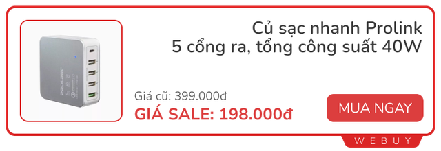 Sale cuối tháng vẫn còn: Sạc nhanh 65W 168.000đ, vòng tay Xiaomi 450.000đ, máy lau hút khô ướt Tineco giảm hơn 50%- Ảnh 1.