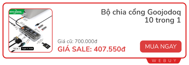 Sale cuối tháng vẫn còn: Sạc nhanh 65W 168.000đ, vòng tay Xiaomi 450.000đ, máy lau hút khô ướt Tineco giảm hơn 50%- Ảnh 7.