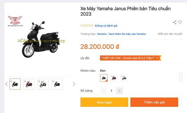 Mua xe máy trên Shopee, Lazada có rẻ hơn ở đại lý?- Ảnh 2.