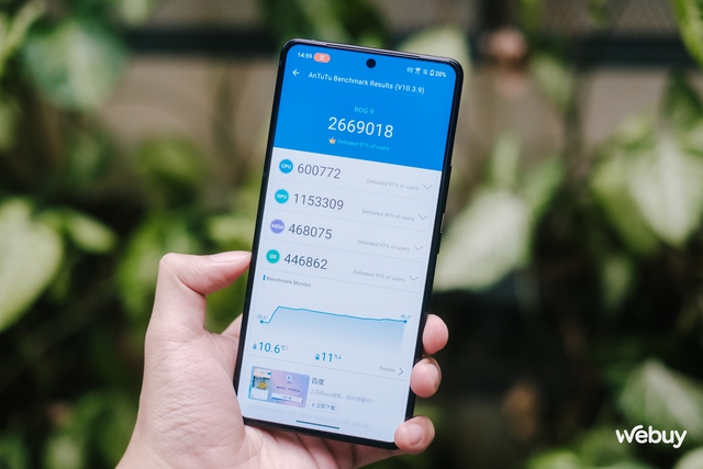 Trên tay ROG Phone 9: "Vũ khí tối thượng" của game thủ di động, giá 18 triệu đồng- Ảnh 17.