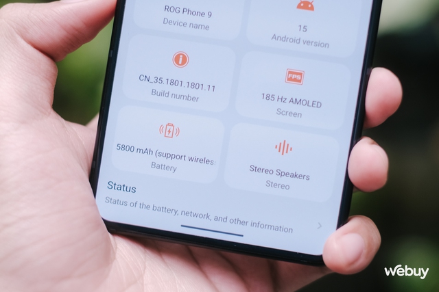 Trên tay ROG Phone 9: "Vũ khí tối thượng" của game thủ di động, giá 18 triệu đồng- Ảnh 19.