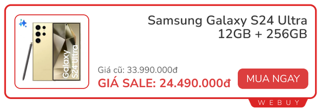 Cuối năm tự thưởng bản thân bằng 5 deal điện thoại xịn giá "ngon": Z Flip6 giảm đến 25%, siêu phẩm nhà Táo chỉ hơn 35 triệu là mua được- Ảnh 3.