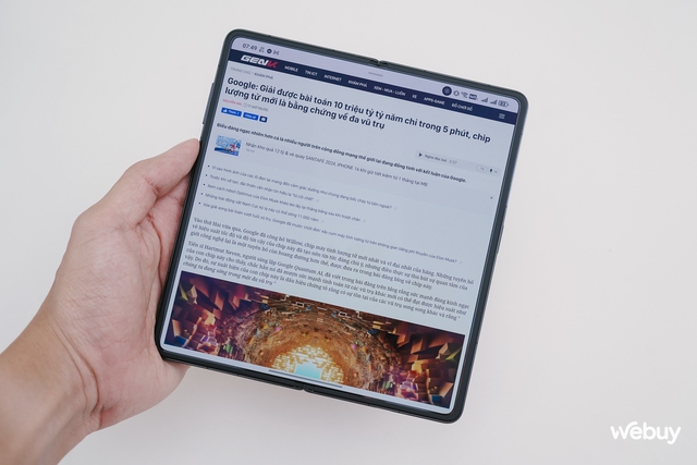 Trên tay điện thoại gập mỏng nhẹ nhất thế giới: Galaxy Z Fold6 hay OPPO Find N3 cũng phải "chào thua", giá chính hãng 39,99 triệu đồng- Ảnh 35.