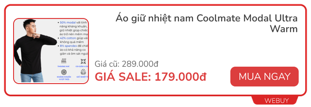 "Xả hàng" cận Tết: Loạt deal hàng hiệu, đồ điện tử lẫn gia dụng giảm sâu tới 83%- Ảnh 13.